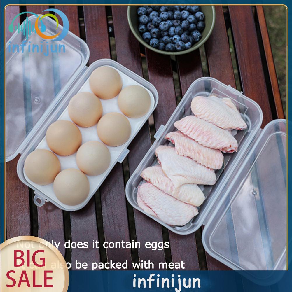 Hộp Đựng Trứng 3 / 4 / 8 Ngăn Dành Cho Đi Dã Ngoại