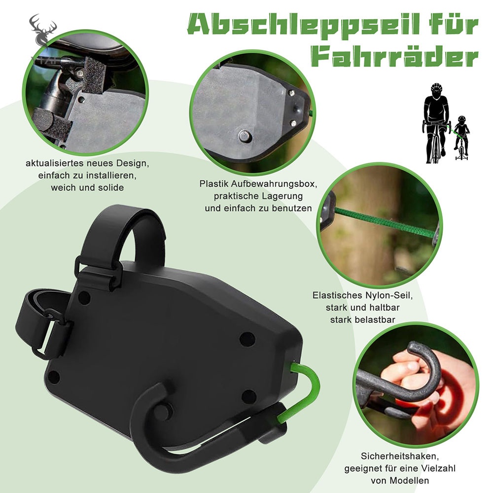 Dây Kéo Gắn Xe Đạp Giúp Bé Đi Xe Đạp Tiện Dụng Và Bền