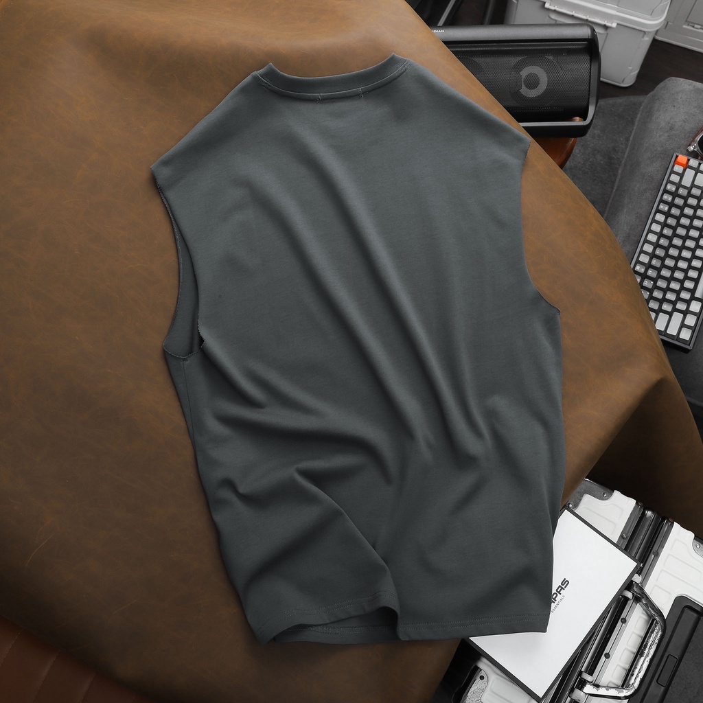 Áo Tanktop Nam Chất Vải Cotton Cá Tính Punni FAPAS