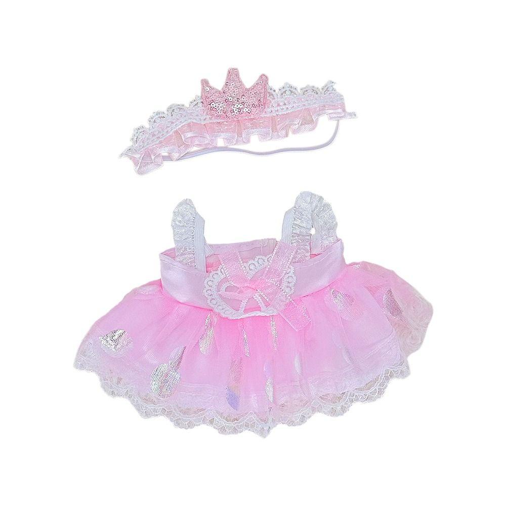 Uumir Đầm mini 20cm Thay Thế Họa Tiết Hoạt Hình Cho Búp Bê