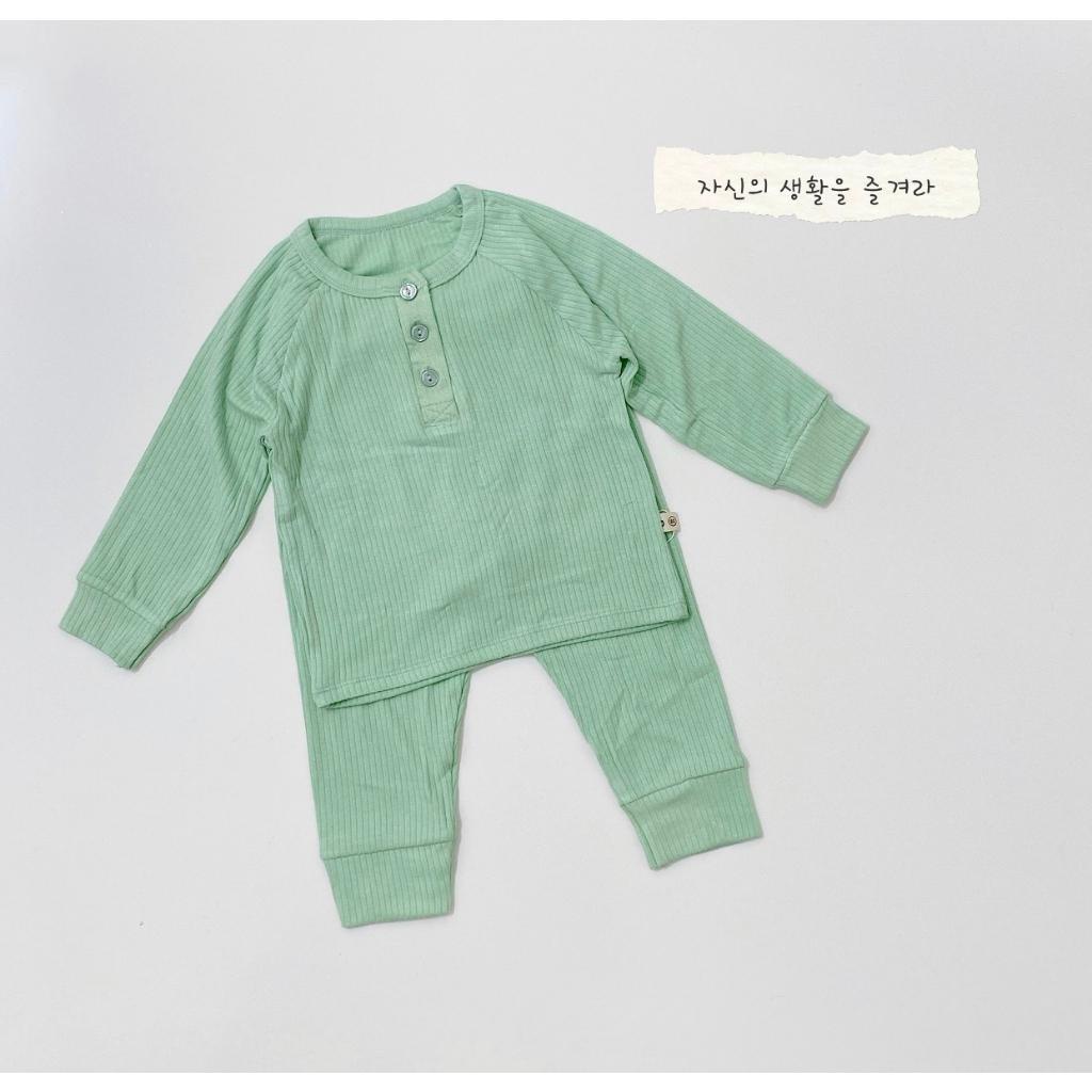 Bộ quần áo dài tay vải xuất dư siêu mềm đẹp BaoBao