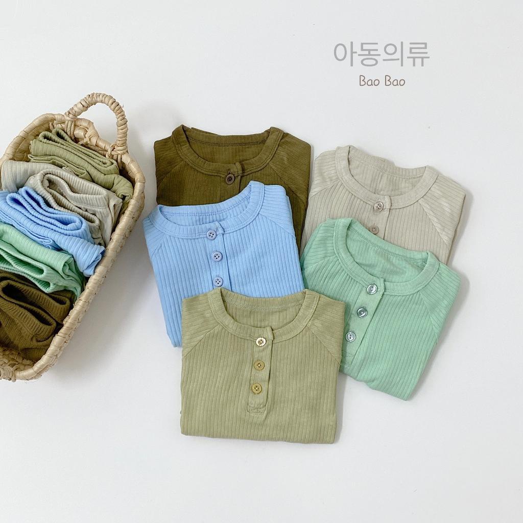 Bộ quần áo dài tay vải xuất dư siêu mềm đẹp BaoBao