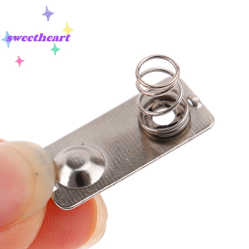 Bộ 10 Tấm Lót Lò Xo Kim Loại 21x9mm Thay Thế Chuyên Dụng