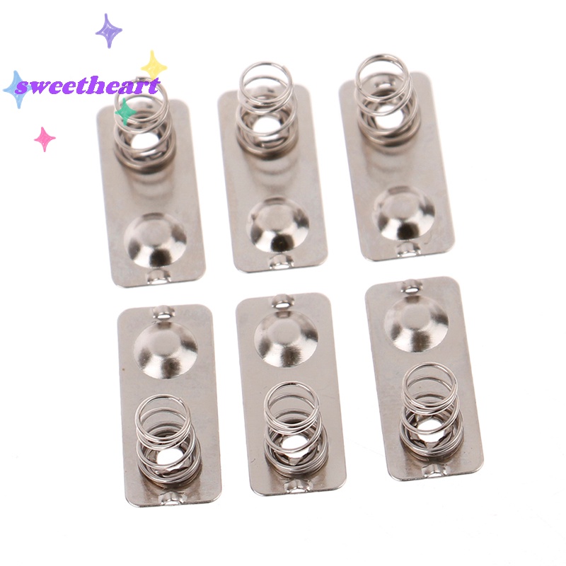 Bộ 10 Tấm Lót Lò Xo Kim Loại 21x9mm Thay Thế Chuyên Dụng