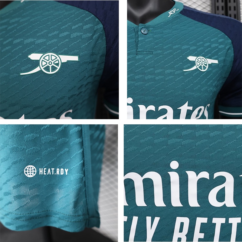 Áo Thun Thể Thao Đá Banh In Số 23-24 arsenal 23 / 24 Chất Lượng Cao