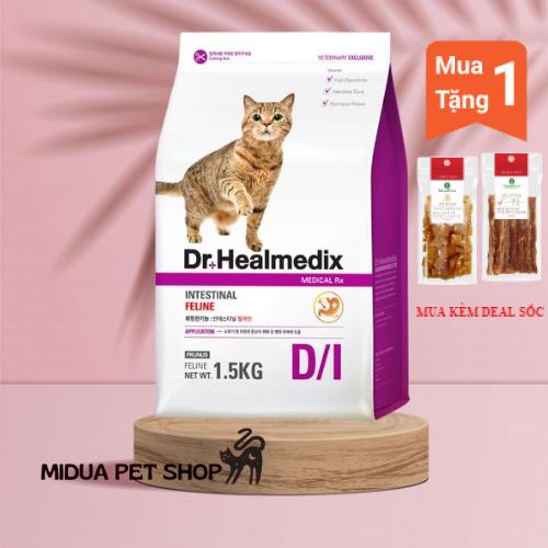 THỨC ĂN HẠT CHO MÈO (HỖ TRỢ ĐƯỜNG RUỘT) - DR. HEALMEDIX INTESTINAL FELINE 1,5kg D/I