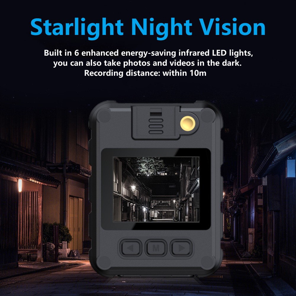 Camera Hành Trình 4k Có Kẹp Sau Tầm Nhìn Đêm Kết Nối wifi ir Cho Xe Máy dvr