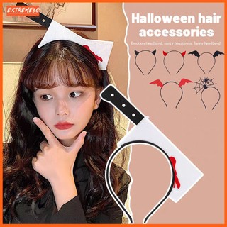 Băng Đô Cài Tóc Hình Mặt Cười Và Con Nhện Kết Nối wifi Cho halloween
