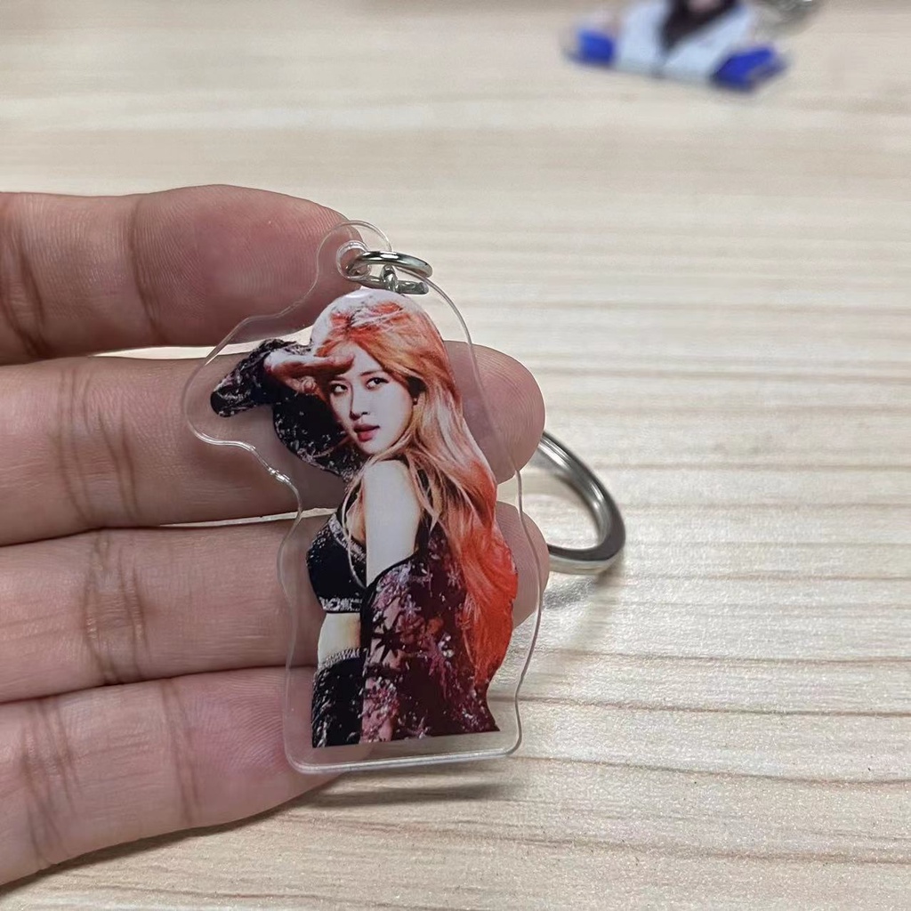 Móc khóa treo cặp sách chìa khóa BLACKPINK cực hót