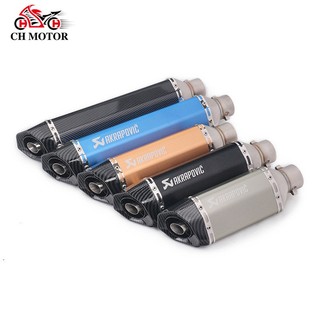 Ống pô xả khí 51mm chuyên dụng cho xe mô tô akrapovic xj6 mt07 09 03