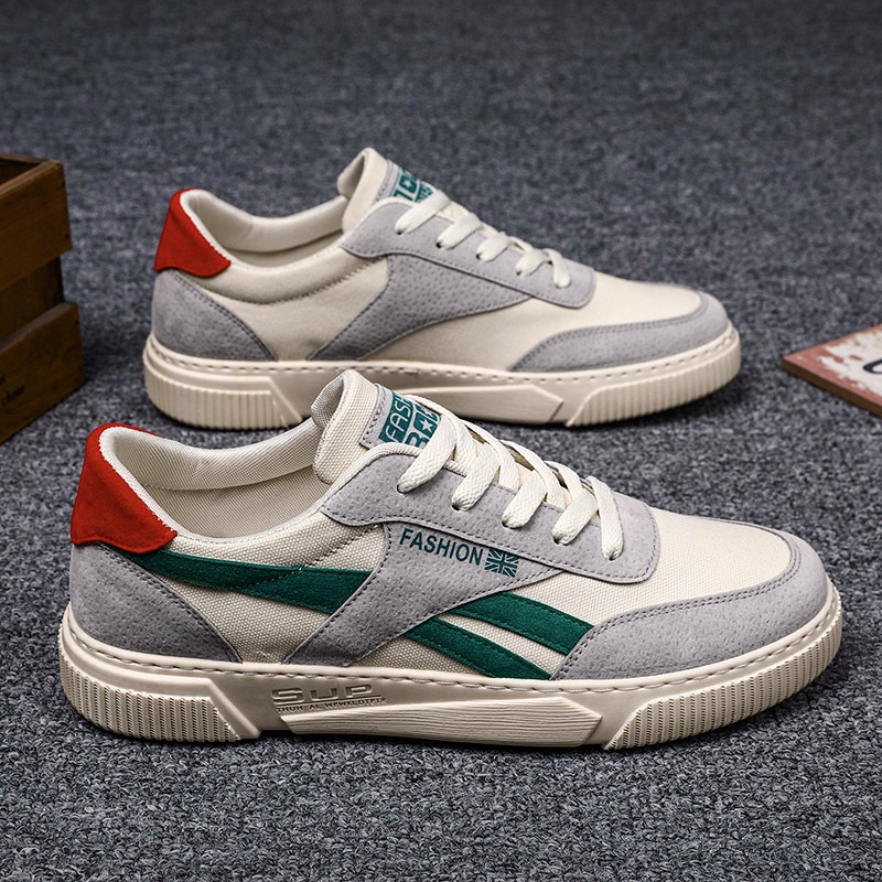 Giày Thể Thao Nam Vải canvas Thời Trang Hàn Quốc Năng Động