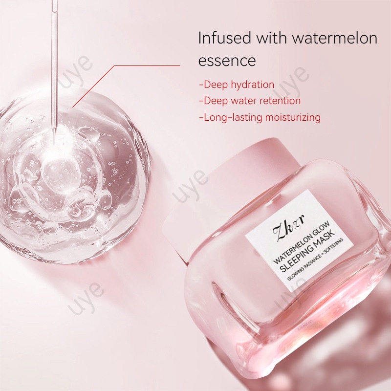 Zkzr Tinh Chất Dưa Hấu / Dưa Hấu Giúp Dưỡng Ẩm Và Chăm Sóc Da Mặt 50ml