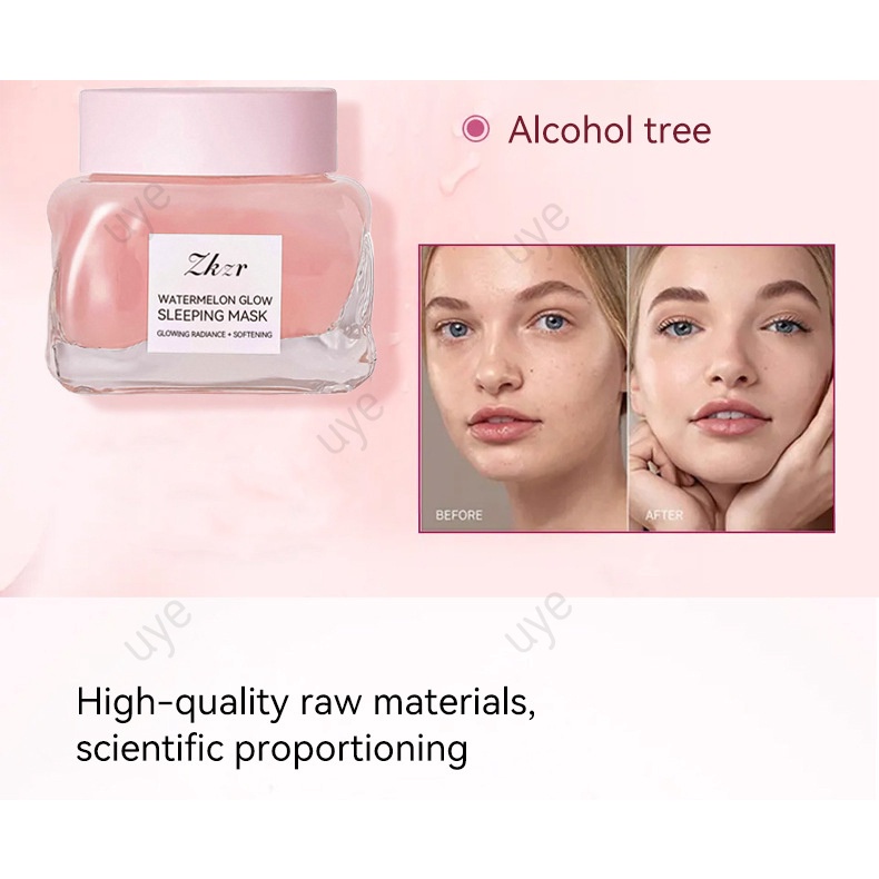 Zkzr Tinh Chất Dưa Hấu / Dưa Hấu Giúp Dưỡng Ẩm Và Chăm Sóc Da Mặt 50ml