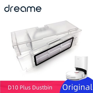 Original dreame d10 plus hộp đựng bụi bẩn chính hãng cho robot hút bụi tùy chọn