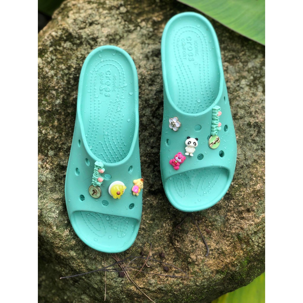 Dép Crocs Đế Cao