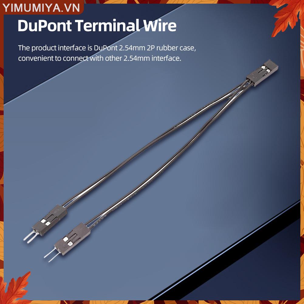 ☼Yimumiya ☼ Cáp Chuyển Đổi 1 Sang 2 10cm 1 female Sang 2 male 2 Pin Cho Bảng Mạch pc