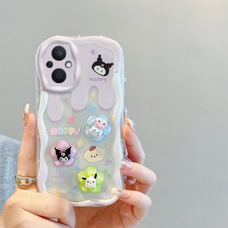 Ốp lưng oppo reno 7z 5g ốp lưng oppo reno 8z 5g Ốp Điện Thoại Gắn Búp Bê 3d Dễ Thương Cho oppo reno 7z 5g reno 8z 5g