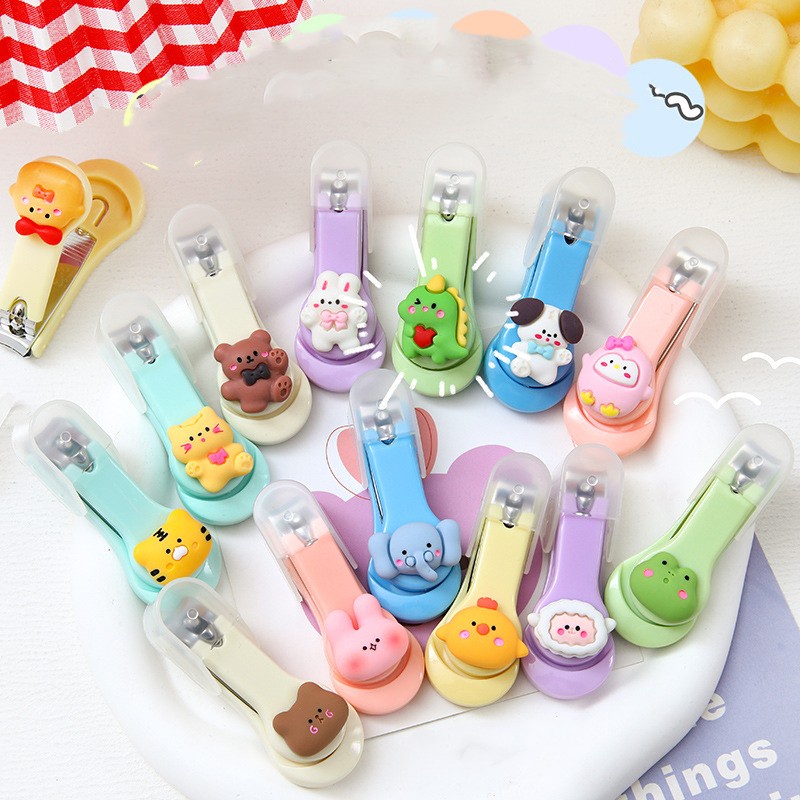 Kềm Cắt Móng Tay Màu macaron Hoạt Hình