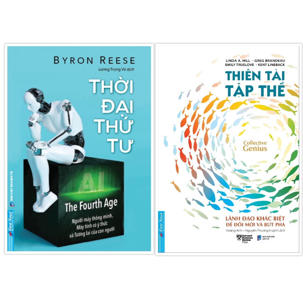Sách Combo Thời Đại Thứ Tư + Thiên Tài Tập Thể - First News - Bản Quyền