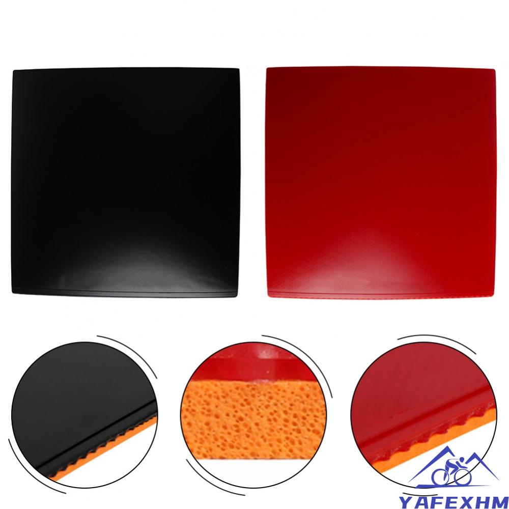 1 Bóng Bàn Chất Liệu Cao Su Màu Đỏ / Đen 17.5 * 17.5cm