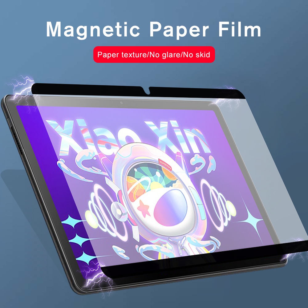Removable Magnetic Attraction Matte Painting Writing Film For Lenovo xiaoxin pad Pro 11.5'' 11'' 10.6'' 11.2'' 12.6inch Paper Like Screen Protectors Film