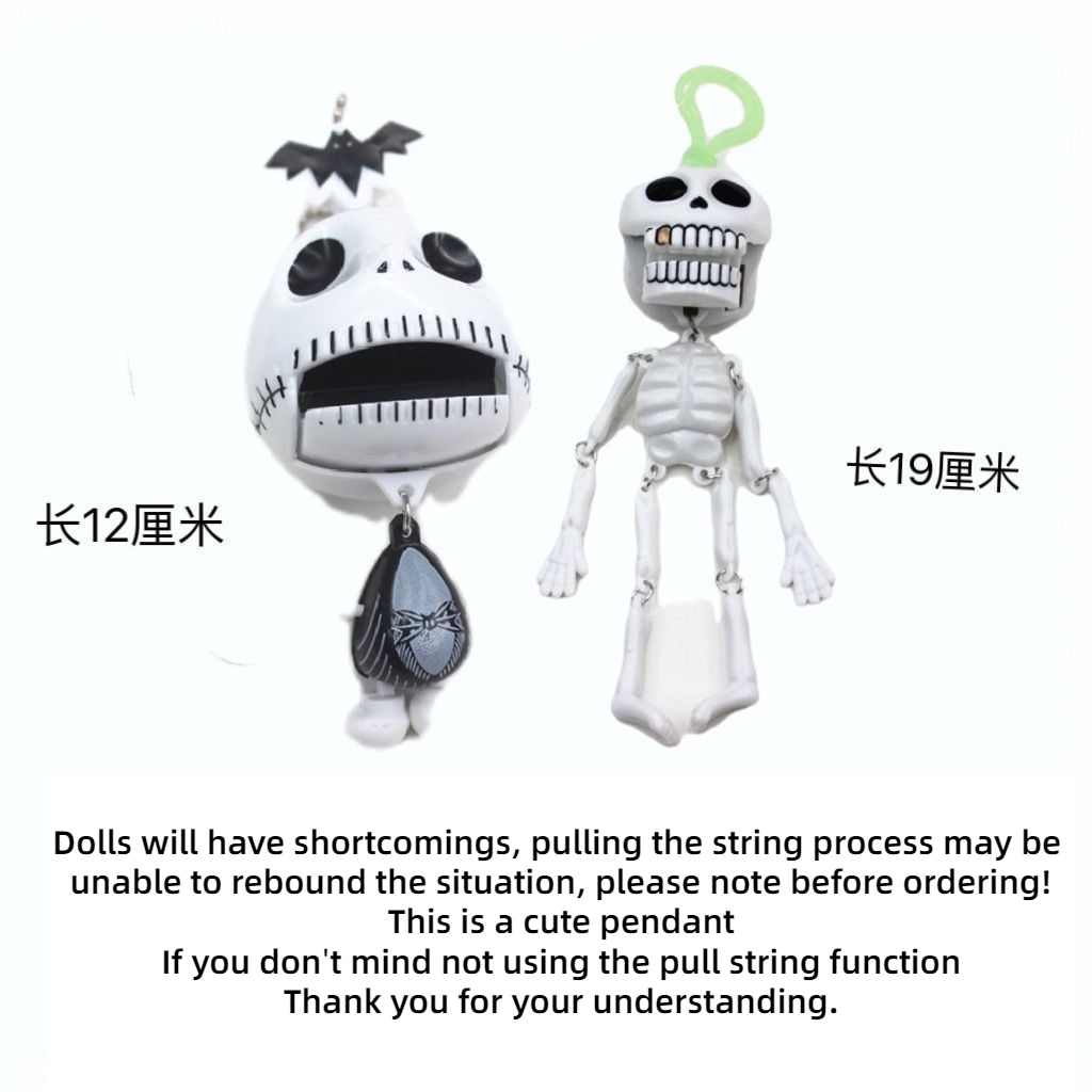 Móc Khóa Hình Bộ Xương Phát Sáng Trong Đêm halloween