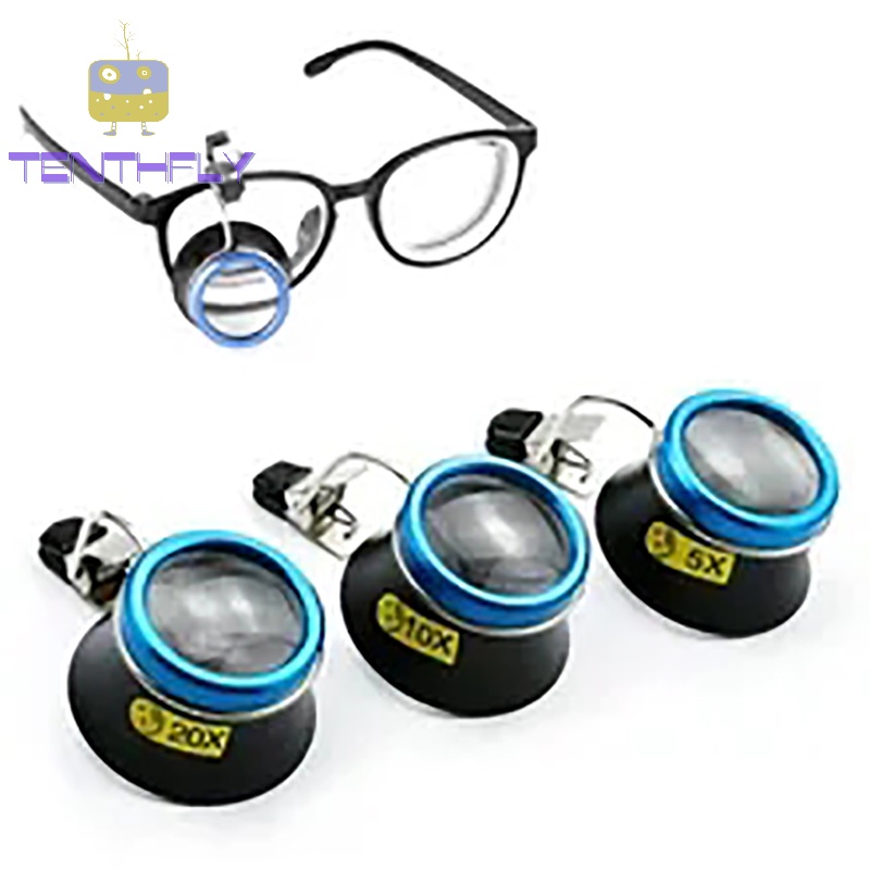 Kính Lúp Phóng Đại 5x 10x 20x Chuyên Dụng Sửa Chữa Đồng Hồ