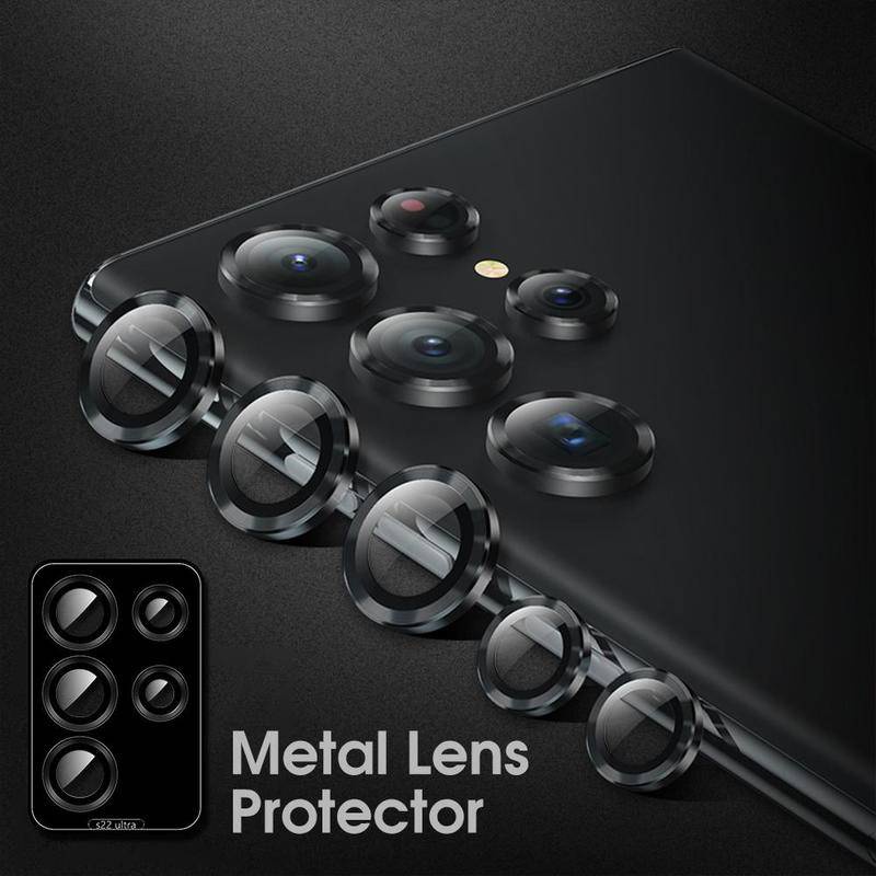 Vòng Kim Loại Bảo Vệ Ống Kính Máy Ảnh Cho galaxy s22 ultra 5g