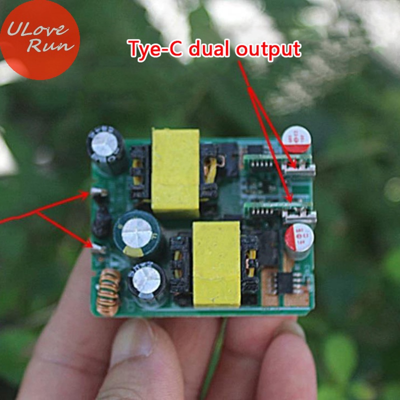 Uloverun Mô-Đun Sạc Nhanh 38w Đầu Ra type-c 5v - 15v vn