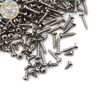 (Everso) Bộ 100 Ốc Vít m2 Đầu Tròn