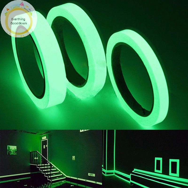 Everthinggood Băng Dính Dạ Quang Chống Thấm Nước Phát Sáng Trong Bóng Tối Trang Trí Nhà Vn vn vn
