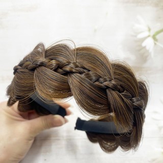 Xương Cá Bím Tóc Giả Thời Trang Hàn Quốc Cho Nữ, Băng Đô Quấn Tóc, Phụ Kiện Tóc