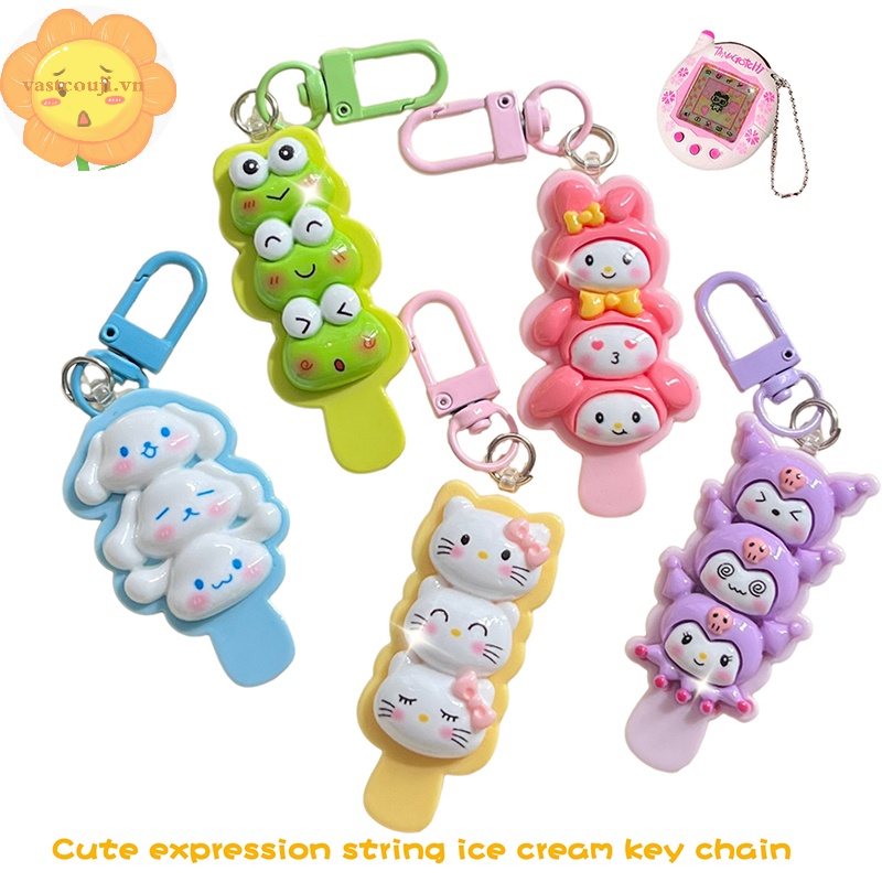 Vastji Móc Chìa Khóa Hình sanrio melody / hello kitty Xinh Xắn vn