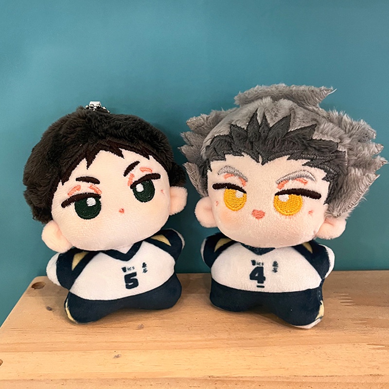 Ye haikyuu akaashi keiji kotaro bokuto Nhồi Bông Móc Khóa Đồ Chơi Quà Tặng Cho Bé Gái