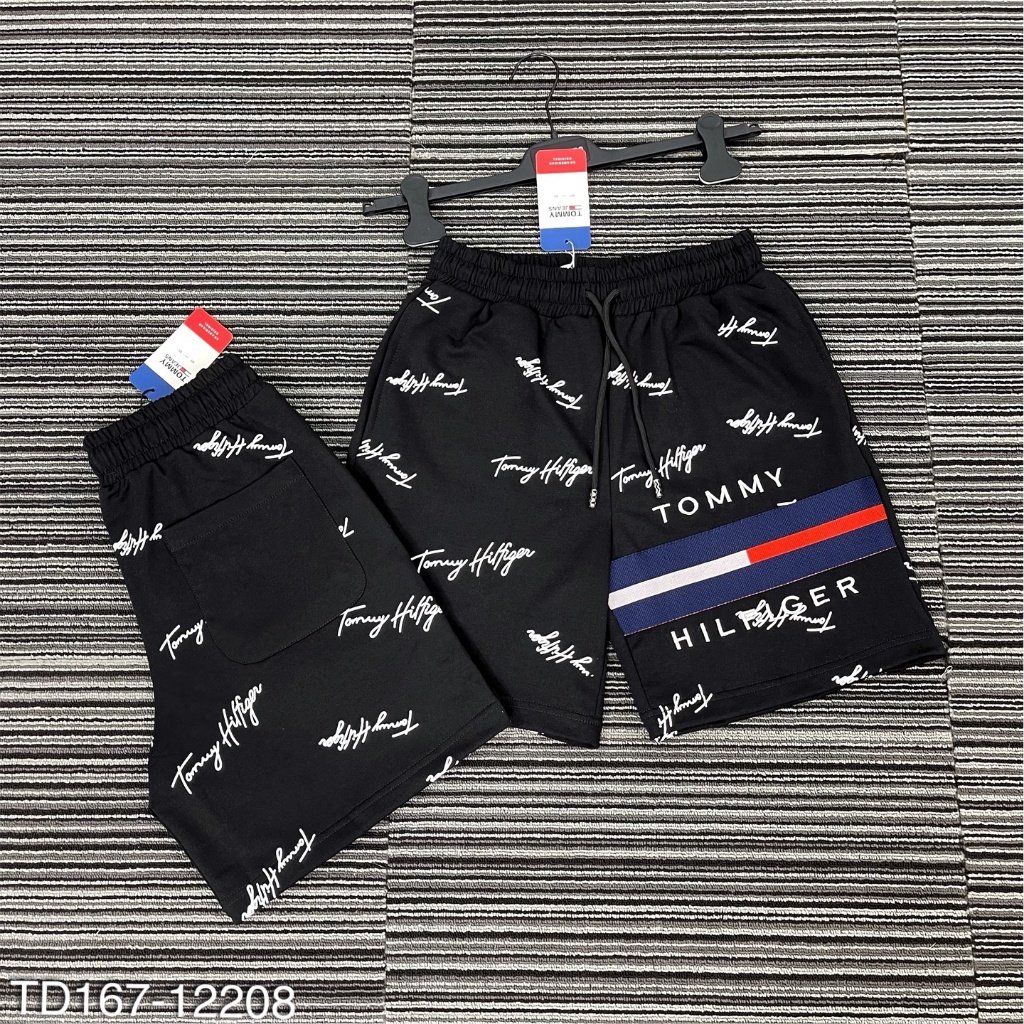 Quần Short Nam Thom Chữ Kí Bản Thêu Cao Cấp - Quần Đùi Nam Thom Full Chữ Ký Siêu Đẹp