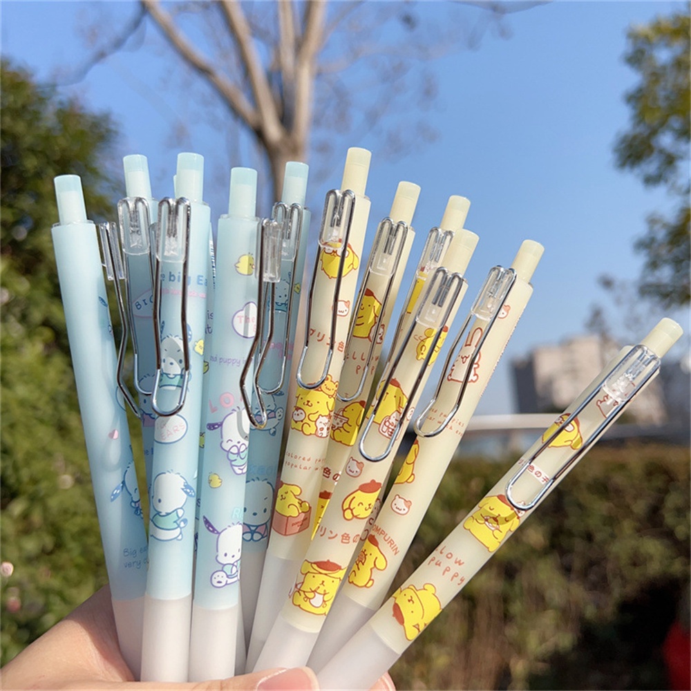 SANRIO 1 Bút Bi Nước Ngòi 0.5mm In Hình Vịt Dễ Thương