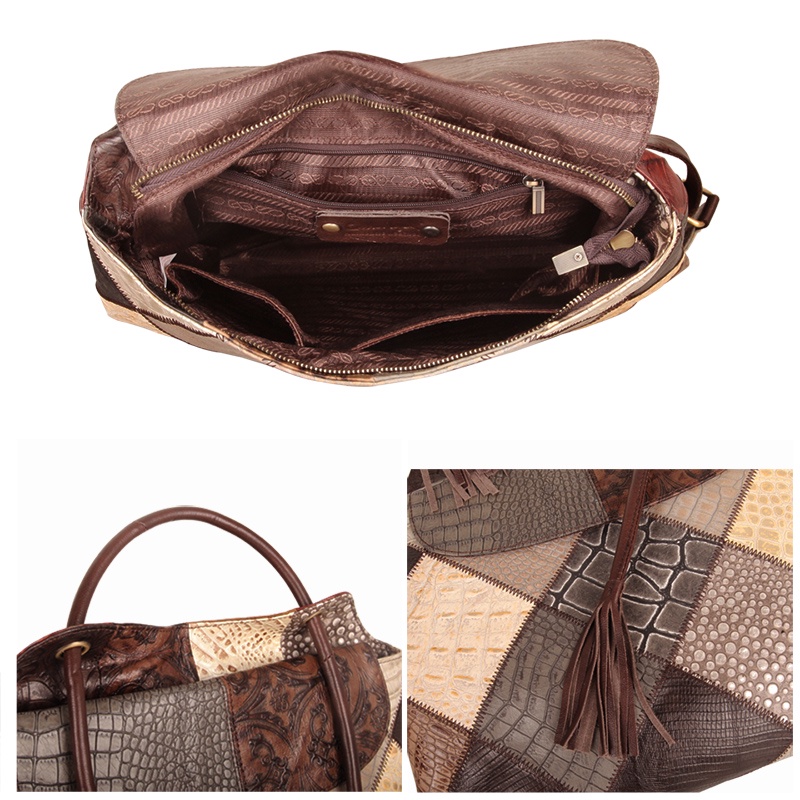 Cobbler legend Balo Da Thật Phong Cách vintage Cho Nữ