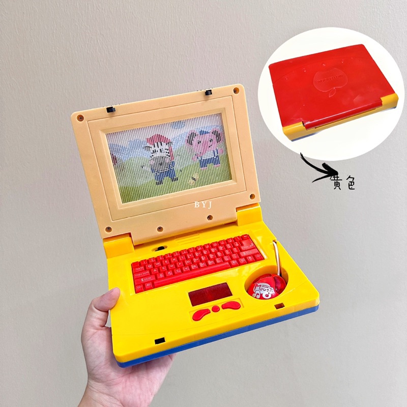 Đồ chơi máy tính laptop cho bé, máy tính bảng có chuột kèm đèn led phát nhạc giúp bé tránh xa điện thoại