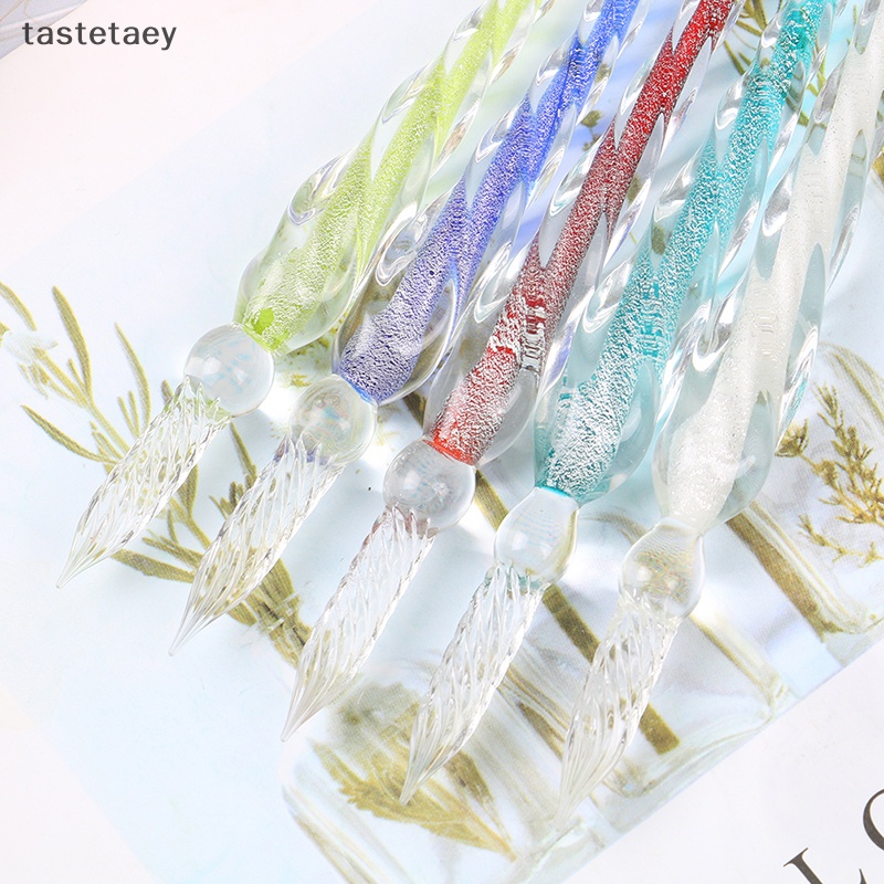 Tast Bút Chấm Mực vintage Bằng Thủy Tinh