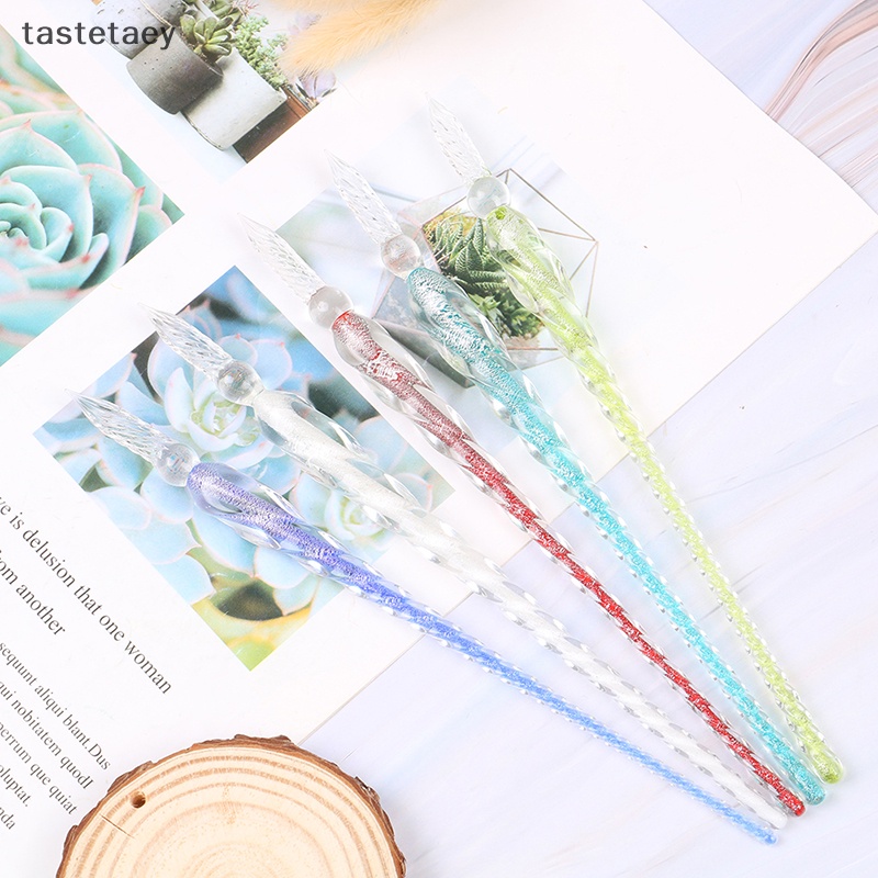 Tast Bút Chấm Mực vintage Bằng Thủy Tinh