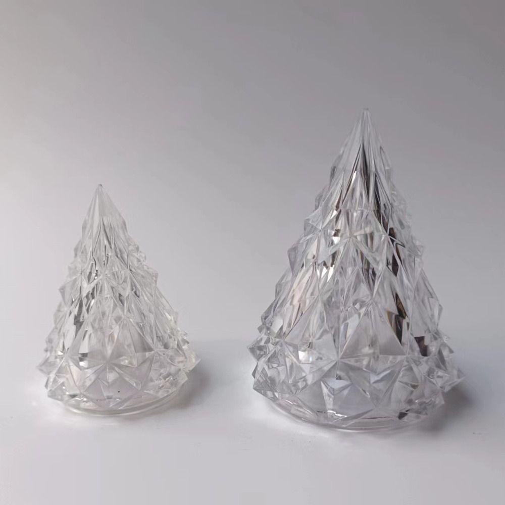 Bộ 2 Đèn led Hình Cây Thông Noel Trang Trí Không Gian