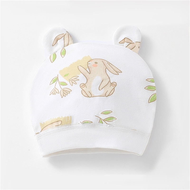 Mũ beanie cotton Một Lớp Mềm Mại Thoải Mái Thời Trang Mùa Xuân Dành Cho Trẻ Sơ Sinh