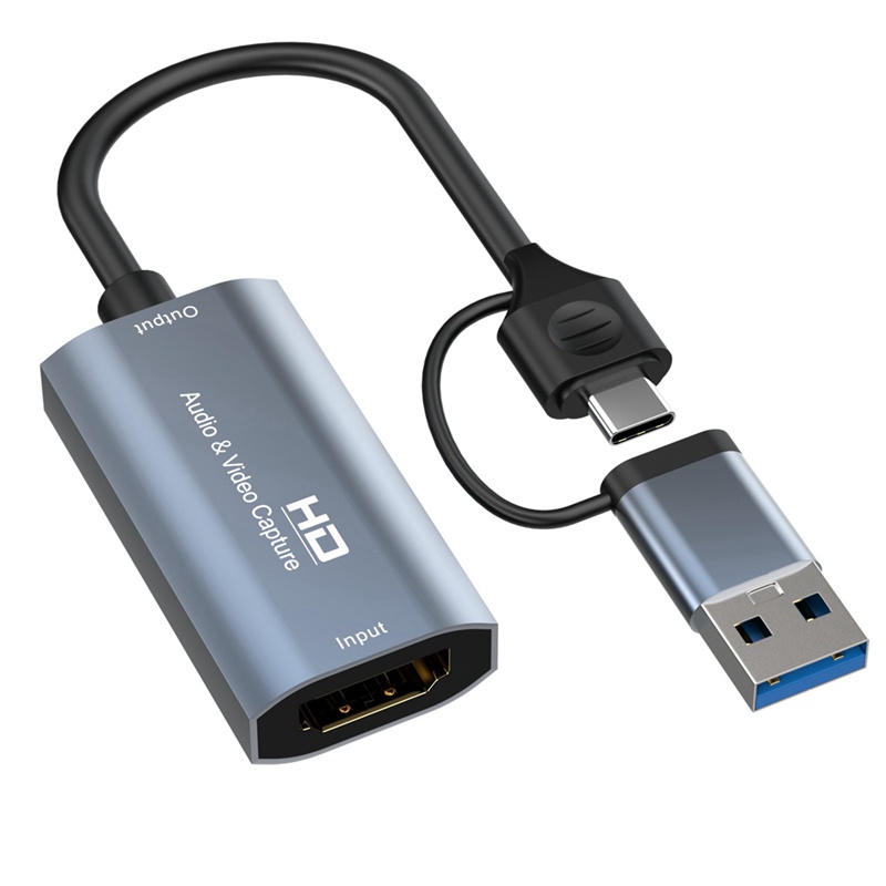 Card Ghi Hình video 4k hdmi-c + usb 1080p Âm Thanh video 4k Cho Máy Tính Thẻ