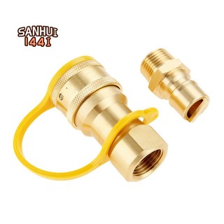 Đầu Kết Nối Bình gas propane 1 / 2 inch Bằng Đồng Thau