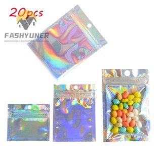 FASHYUNER Set 20 túi khóa zip trong suốt chống thấm nước