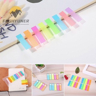 FASHYUNER Giấy ghi chú phát quang nhiều màu sắc độc đáo tiện dụng