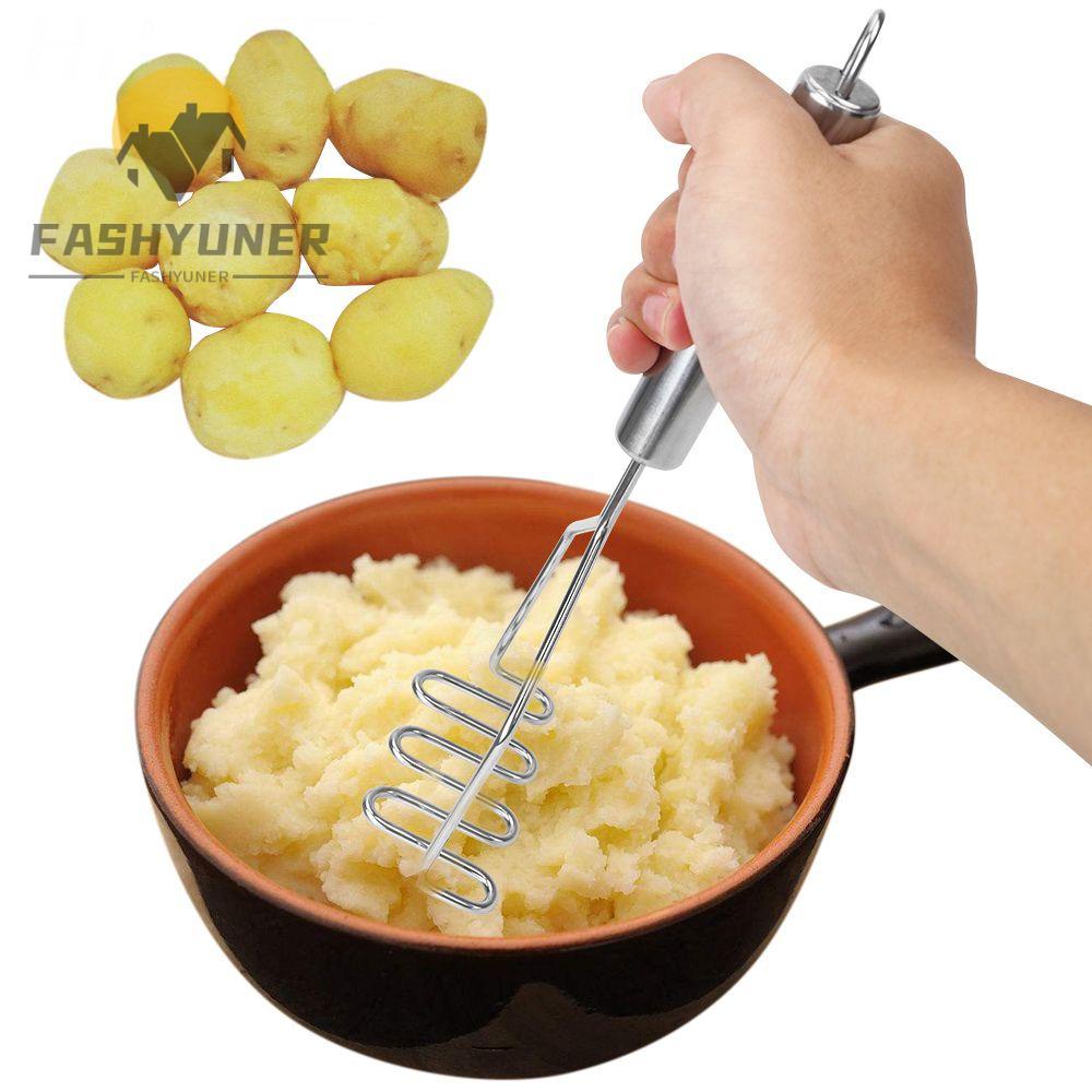 Dụng cụ nghiền khoai tây WUWOWU chất liệu thép không gỉ tiện lợi