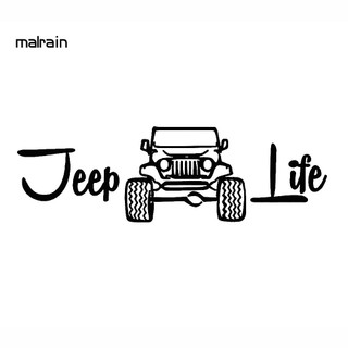 Miếng Dán Trang Trí Thân Xe jeep life