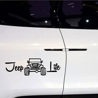 Miếng Dán Trang Trí Thân Xe jeep life