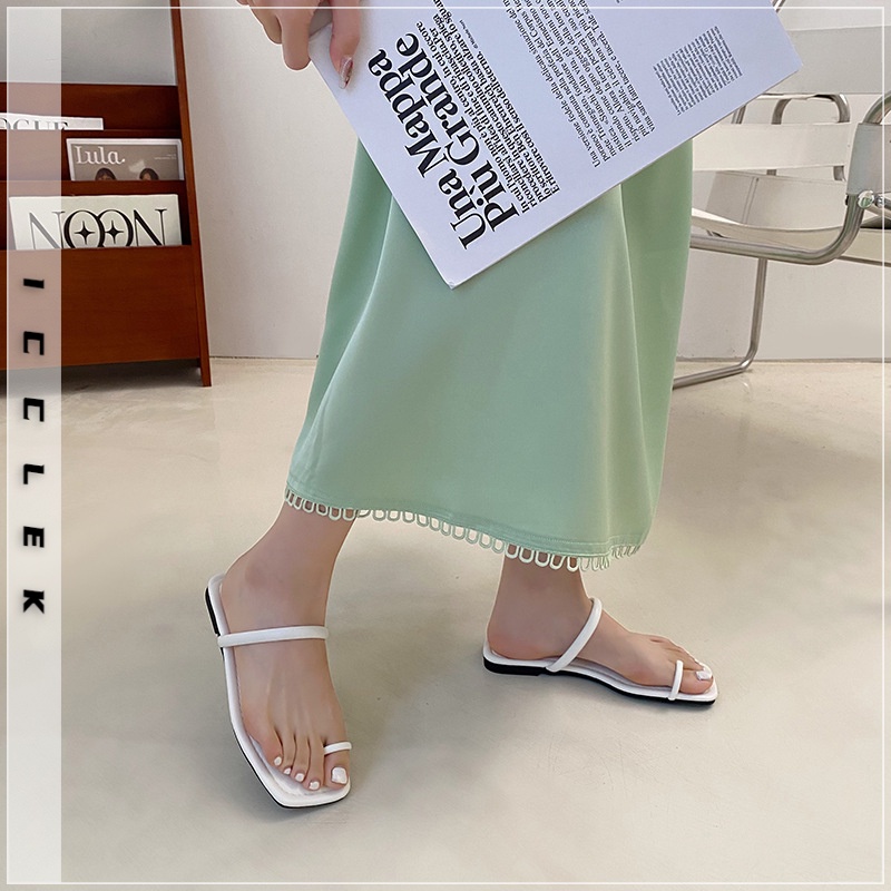 ICCLEK  dép kiểu nữ đi chơi dép thoáng khí Mềm Mại B90H2NU 34Z230822